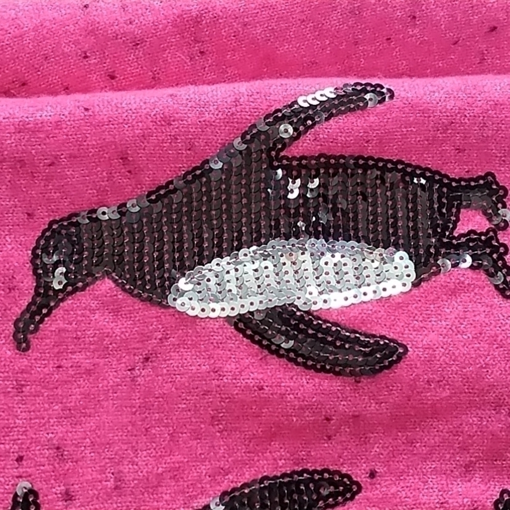 Karen Scott Whismy Penguin Sweater S - Picture 7 of 13